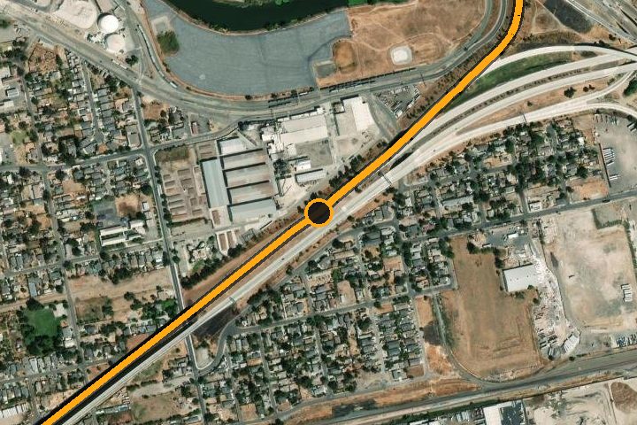 Aerial view of step 2