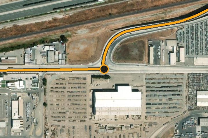 Aerial view of step 3