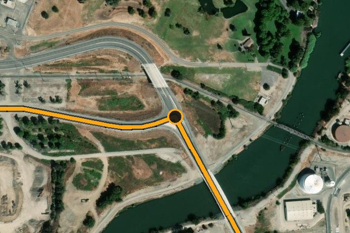 Aerial view of step 4