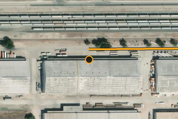 Aerial view of step 6